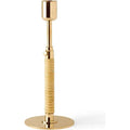 Duca Candleholder Polished Brass - Candlesticks & Candle Holders - Krøyer-sætter-lassen - Gold