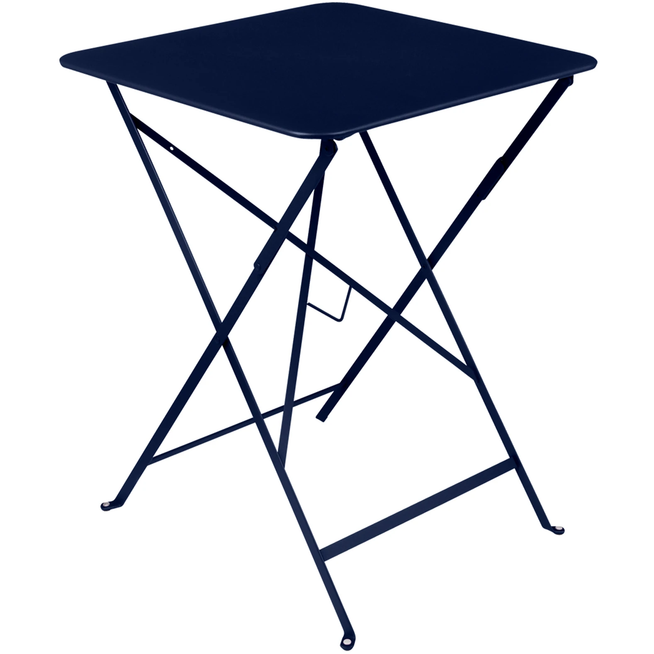 Photo of Bistro Table 57 x 57 cm, Deep Blue - Garden Table - Blue - Metal