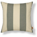 Thumbnail photo of Strand Outdoor Cushion Cover  - Pudebetræk - Dark Lichen/parchme - W50 X D1 X H50 Cm