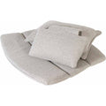 Thumbnail photo of Breeze Highback Lounge Chair Cushion - Outdoor Cushions - Grey - Cane-line Natté - W: 75 x D: 55 x H: 2 cm