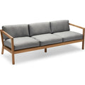 Thumbnail photo of Virkelyst 3- Seater Sofa, Teak, Ash - Utomhussoffor - Says Who