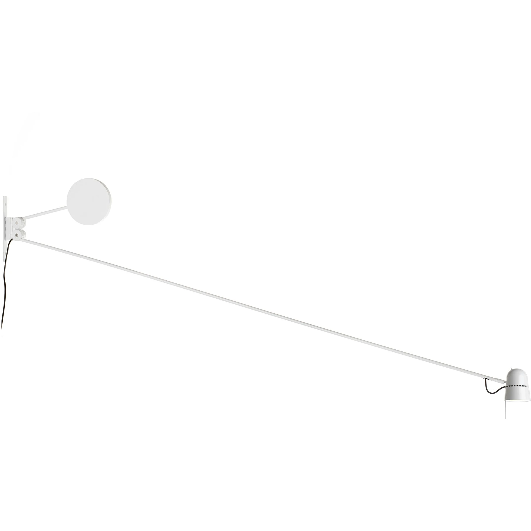 Counterbalance D73n, White - Wall Lamps - Daniel Rybakken - White