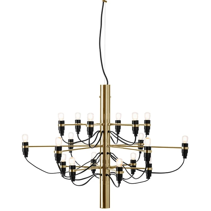 2097 Sarfatti Chandelier Brass