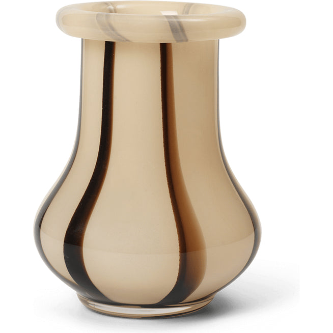 Photo of Riban Vase - Vase - Cream - Small - W:10.8 X H:15 Cm
