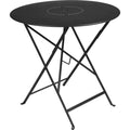 Thumbnail photo of Floréal Table Ø 77 Cm, Liquorice - Matbord Utomhus - Svart - Metall