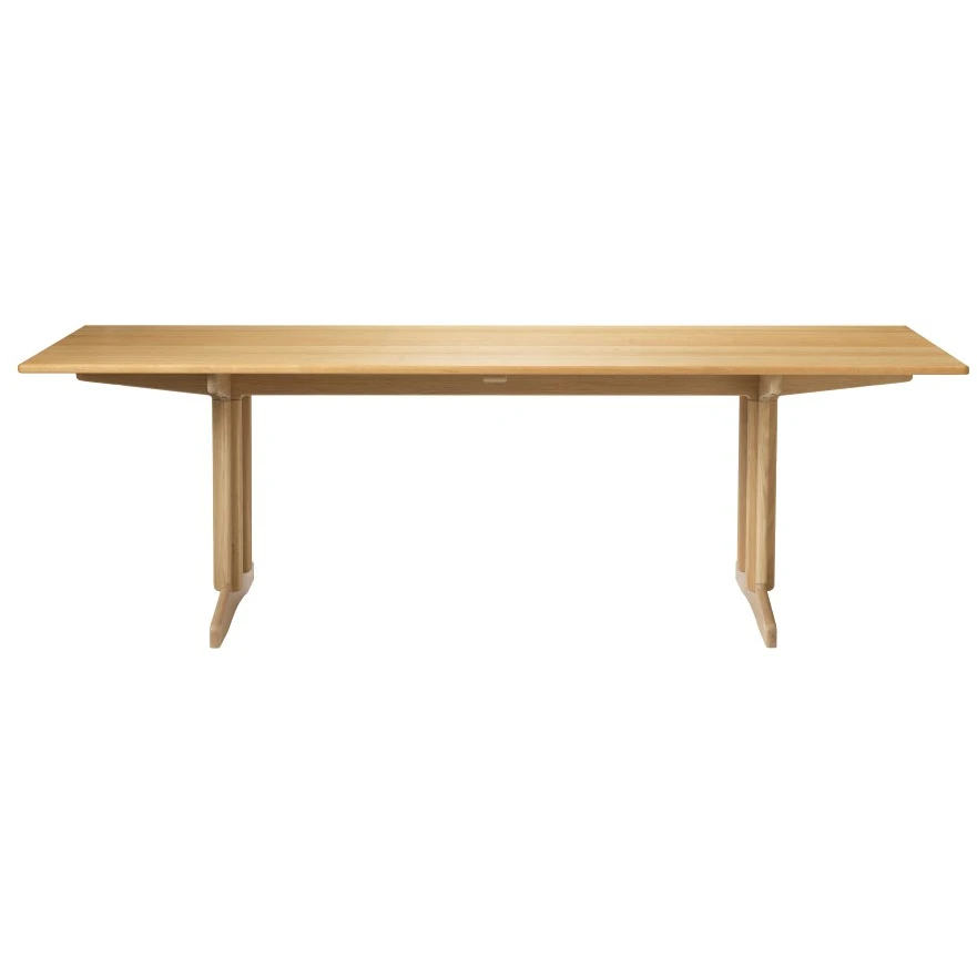 C64 Shaker Dining Table 90x220 Cm Oak Nature