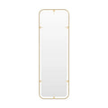 Thumbnail photo of Nimbus Mirror Rectangular Polished Brass - Helkroppsspeglar - Krøyer-sætter-lassen - Guld