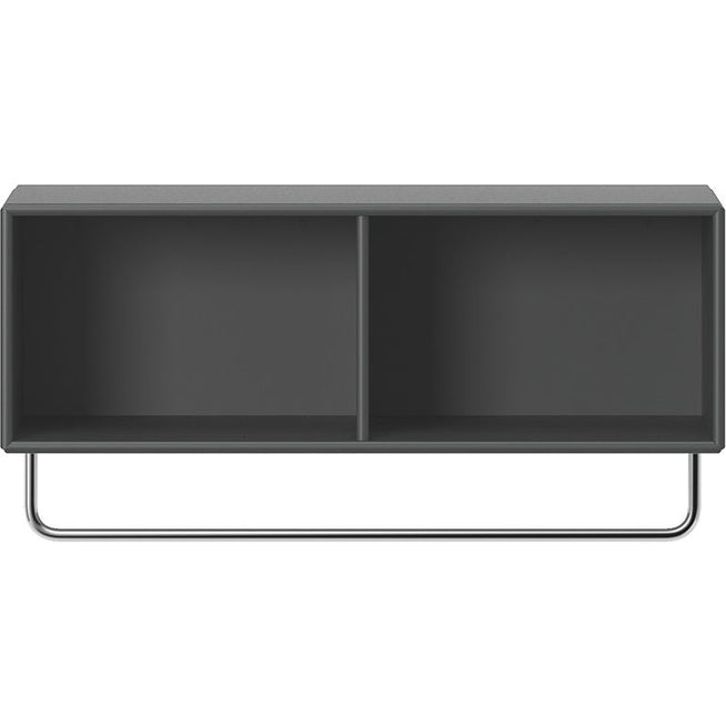 Photo of Coat Shelf With Clothes Rack - Anthracite - Klädhängare & Galgar - Peter J. Lassen - Svart