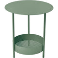 Pedestal Table Sauce, Cactus - Småbord & Sidobord Utomhus - Goula / Figuera - Grön - Metall