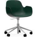 Thumbnail photo of Form Armchair Swivel 5w Gas Lift Alu - Kontorstol - Black Aluminium / 1