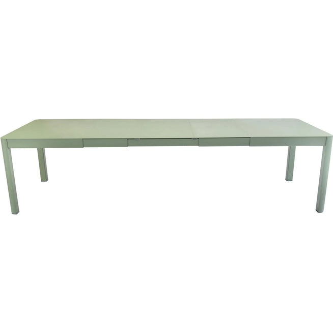 Photo of Ribambelle Table With 3 Extensions - Cactus - Dining Table Outdoor - Green - Metal