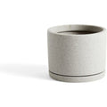 Thumbnail photo of Plant Pot with saucermedium-grey