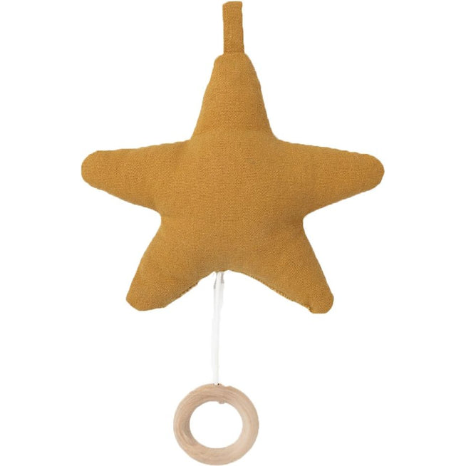 Photo of Star Music Mobile - Legetøj - Mustard - B10 X H14 X D5 Cm
