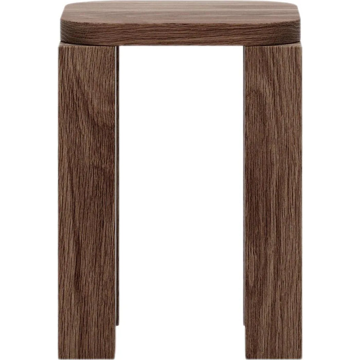 Photo of Atlas Stool - Skammel - Fumed Oak - H44 X W32 X D32 Cm
