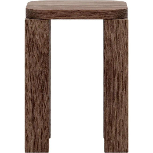 Photo of Atlas Stool - Skammel - Fumed Oak - H44 X W32 X D32 Cm