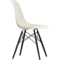 Eames Plastic Chair Dsw - 11 Pebble/black Maple - Matstolar - Charles & Ray Eames - Vit - Metall/trä/plast