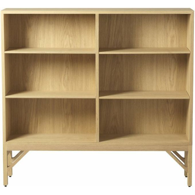 Photo of A152 Bookcase Børge Mogensen B: 122 cm - Oak/Nature