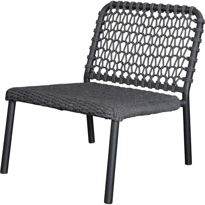 Photo of Ocean Modul Sofa U. Hynder - Havesofa - Single Modul - Soft Rope - W62 X D85 X H73 Cm