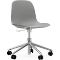 Form Swivel Chair, 5w Office Chair Grey