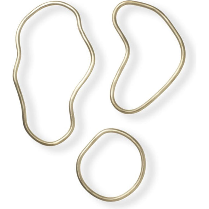 Photo of Pond Trivets  - Bordskåner - Brass - Set Of 3