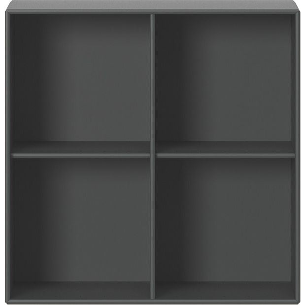 Photo of Show Bookcase, Suspension Rail - Anthracite - Hyllsystem - Peter J. Lassen - Svart - Mdf