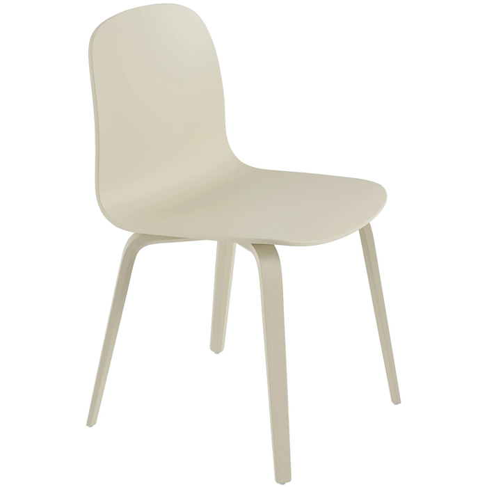 Photo of Visu Chair, Wood Base, Sand-Matstolar-Mika Tolvanen-Beige-Trär