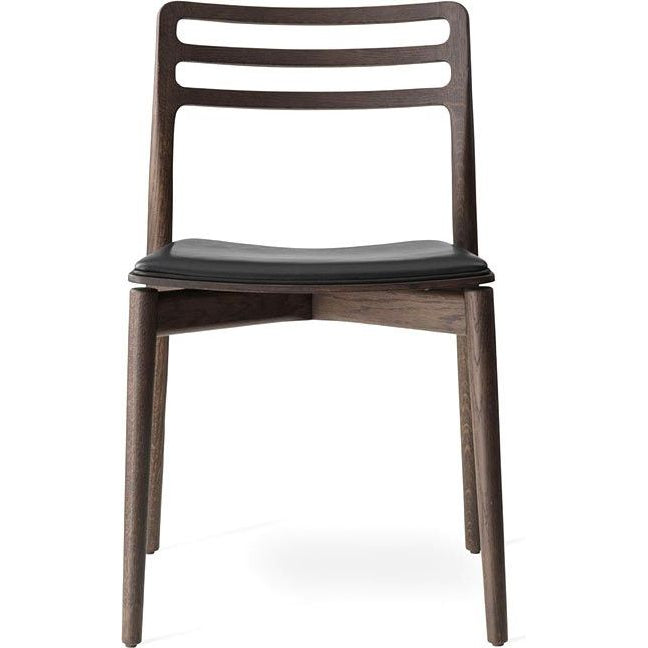 Photo of Vipp481 Cabin Stol Dark Oak-black Leather