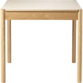 Thumbnail photo of C44 Reversible Dining Table 80x80 cm - Beige/Black Laminate