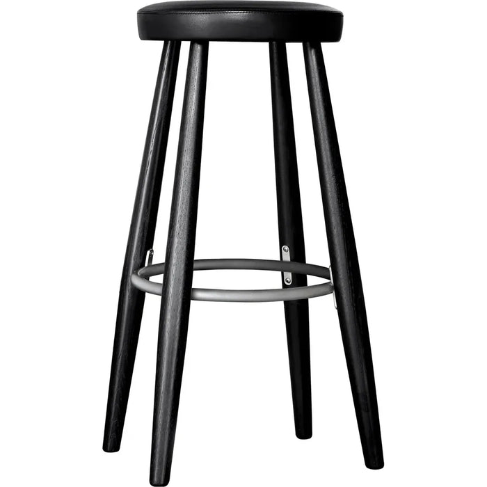 Photo of Ch58 Bar Stool - Black Lacquered Oak