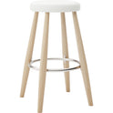 CH58 Bar Stool - White Oiled Oak