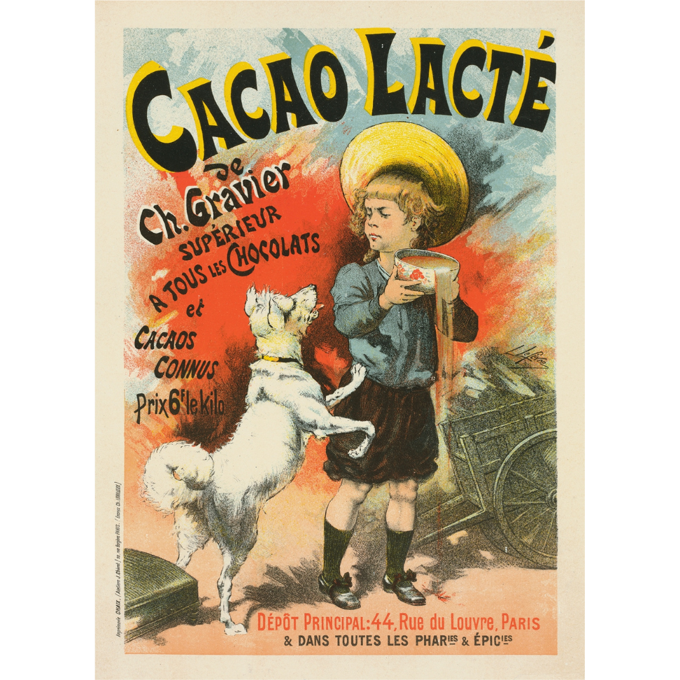 Cacao Lacte Poster