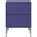 Thumbnail photo of Drift Drawer Module - Monarch / Matt Chrome Legs - Sängbord - Peter J. Lassen - Blå - Mdf