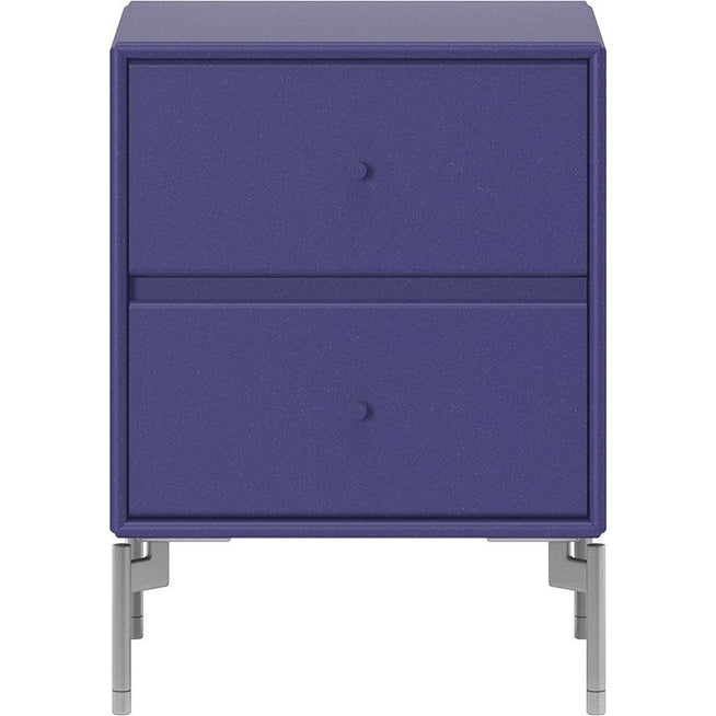 Photo of Drift Drawer Module - Monarch / Matt Chrome Legs - Sängbord - Peter J. Lassen - Blå - Mdf