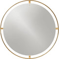 Thumbnail photo of Nimbus Mirror Ø110, Polished Brass - Full Body Mirrors - Krøyer-setter-lassen - Gold
