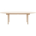 Ch339 dining table from Carl Hansen & Søn (beech, soap, pull-out for