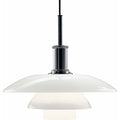 Thumbnail photo of Ph 41/2-4 Glass Hanging Lamp Chrome