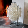 Thumbnail photo of Fun 1tm Table Lamp  - Bordslampor - Verner Panton - Silver,beige