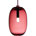 Thumbnail photo of Pebble Long - Oxblood - Pendant Lights - Joel Karlsson - Red