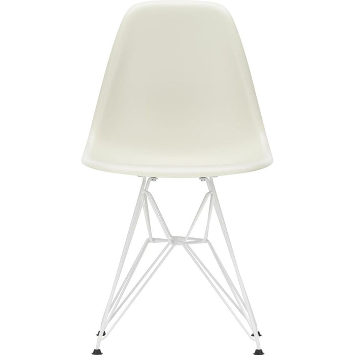 Eames Plastic Chair Dsr - 11 Pebble - White Base - Matstolar - Charles & Ray Eames - Vit - Metall/plast