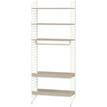 Thumbnail photo of String Golvgavel 200, Beige, 2-pack - Hyllsystem - Nils Strinning - Beige - Metall