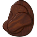 Thumbnail photo of Cairn Cutting Boards - Skærebræt - Dark Brown Ash Wood - W38,4 X D28,2 X H4,8 Cm