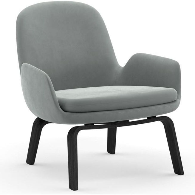 Photo of Era Lounge Chair Low Black Oak