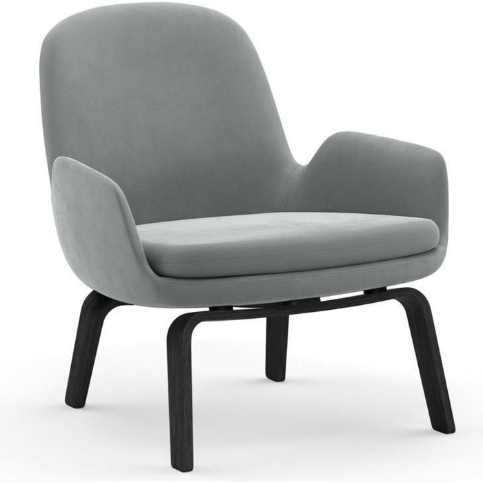 Photo of Era Lounge Chair Low Black Oak