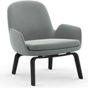 Era Lounge Chair Low Black Oak