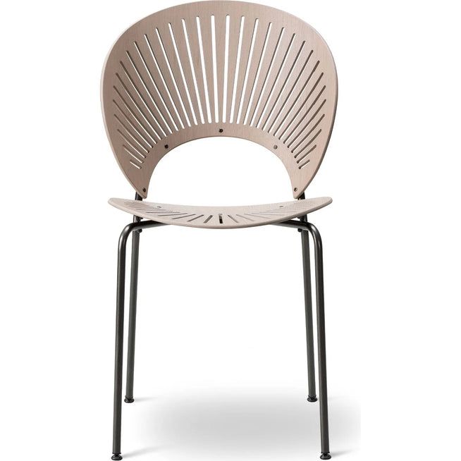 Photo of Trinidad Chair 3398 By Nanna Ditzel - Spisebordsstol - Light Grey Stained Oak - W48,5 X D57 X H85 X Sh45,5 Cm 1