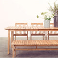 Thumbnail photo of M2 Together Garden Table 90x220 cm - Solid Teak/Natural