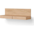 Thumbnail photo of Tana Wall Mounted Media Module - Hylde - Oak - H40,6 X W130 X D35,2 Cm