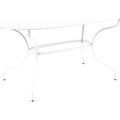 Thumbnail photo of Opéra+ Oval Table 160 X 90, Cotton White - Matbord Utomhus - Vit - Metall