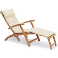 Barriere Deck Chair Cushion, Golden Yellow Stripe - Dynor & Kuddar - Skagerak Design Team - Gul