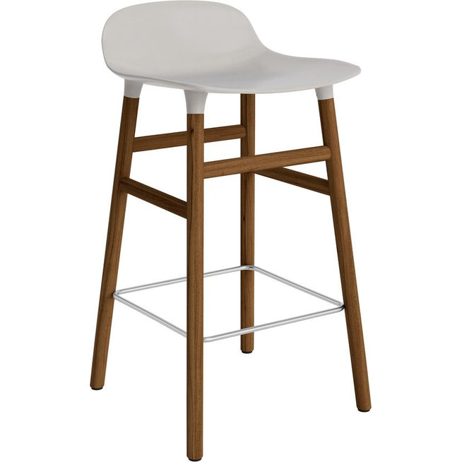 Photo of Form Bar Stool 65 Cm Walnut